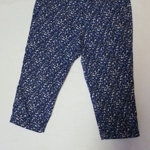 Talbots Floral Capris 12P